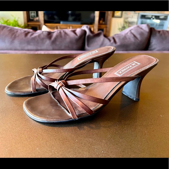 Simple Women’s Brown Slip-On Heel - Picture 1 of 8